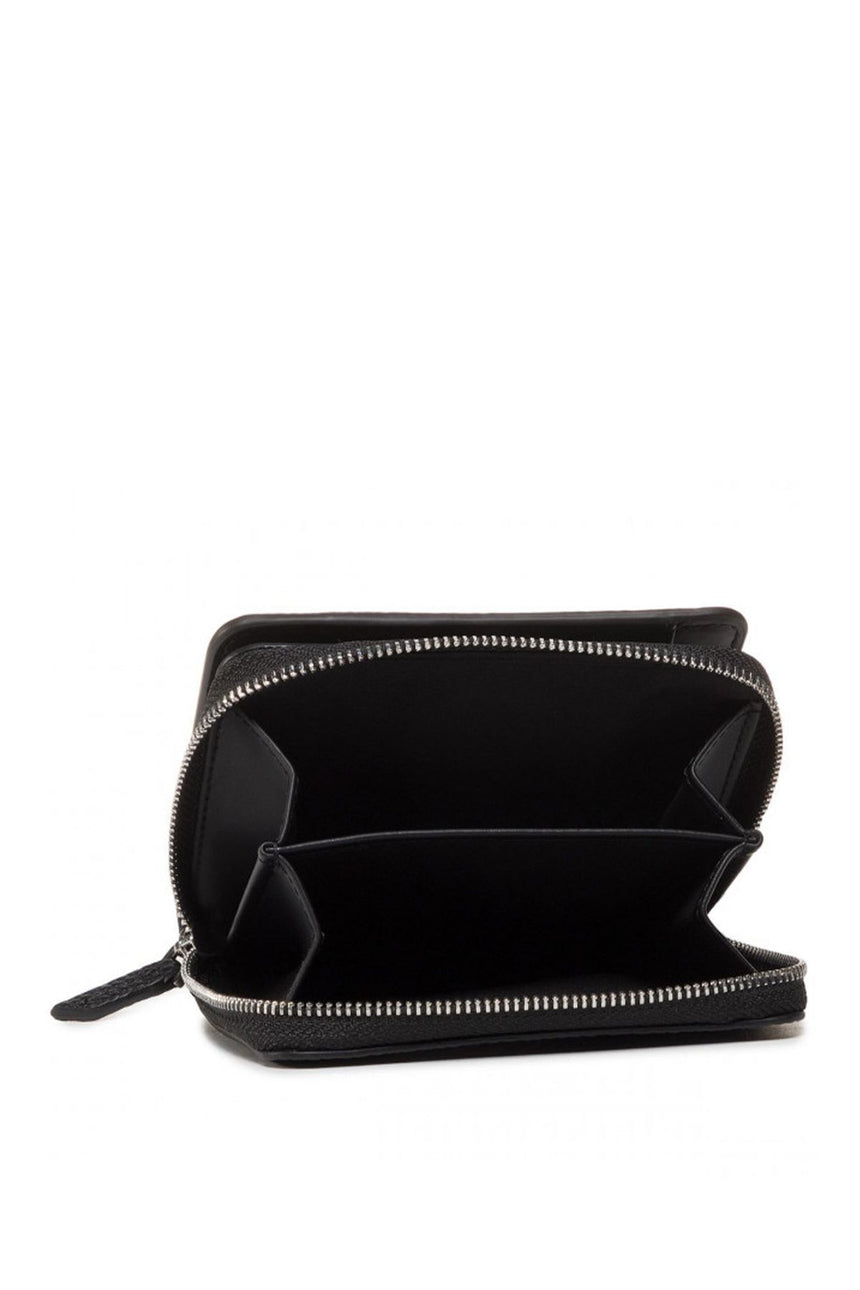 Calvin Klein Sided Ziparound Md W Flap Kadın Cüzdanı Black
