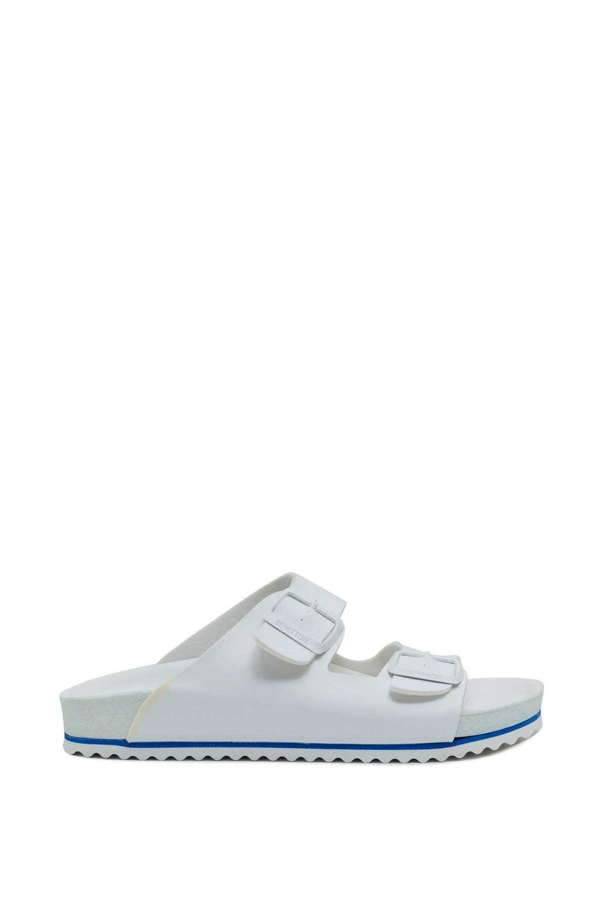 Benetton Kadın Terlik Beyaz - Beyaz