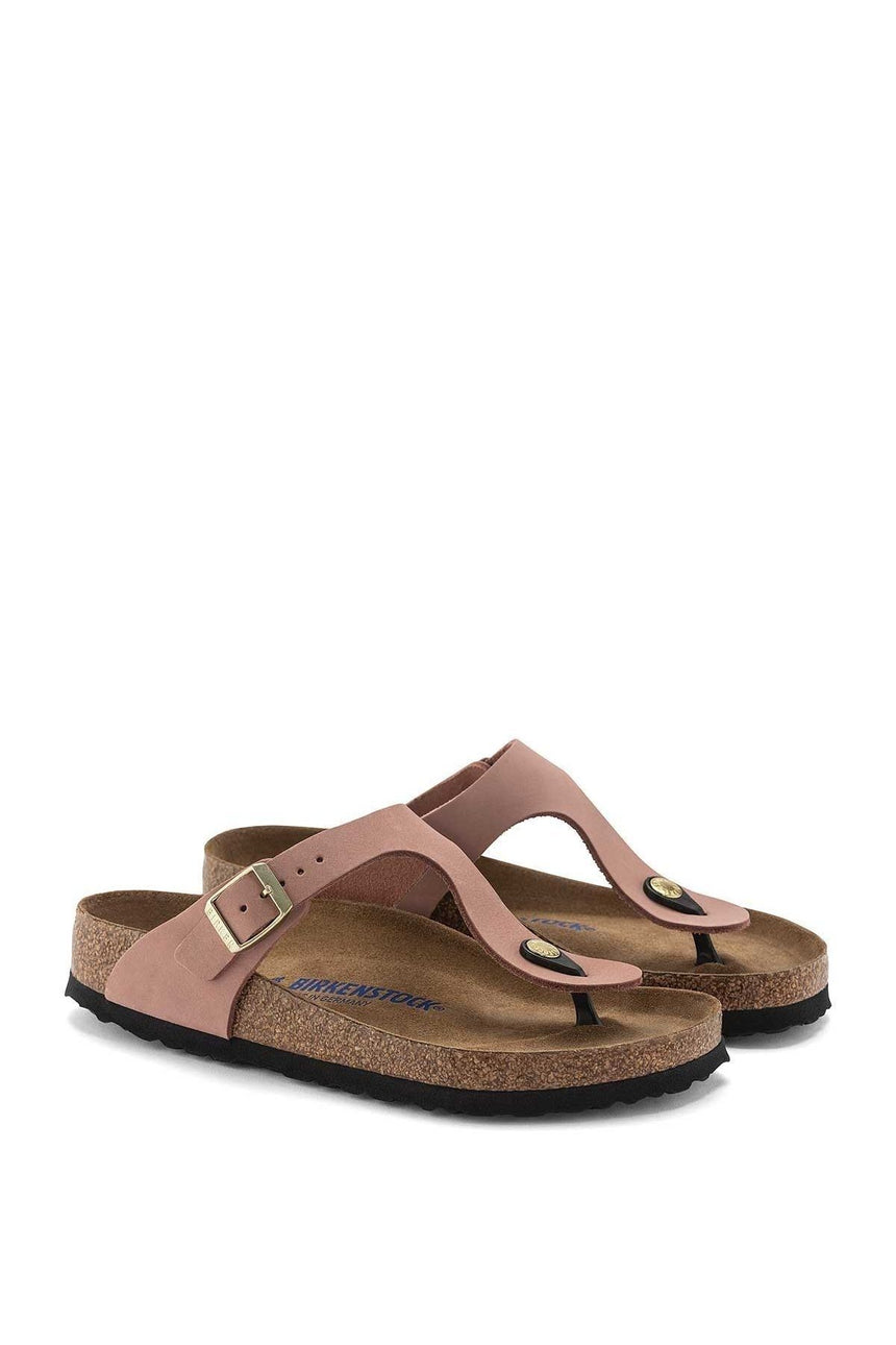 Birkenstock Gizeh Sfb Nubuk Kadın Terlik Old Rose