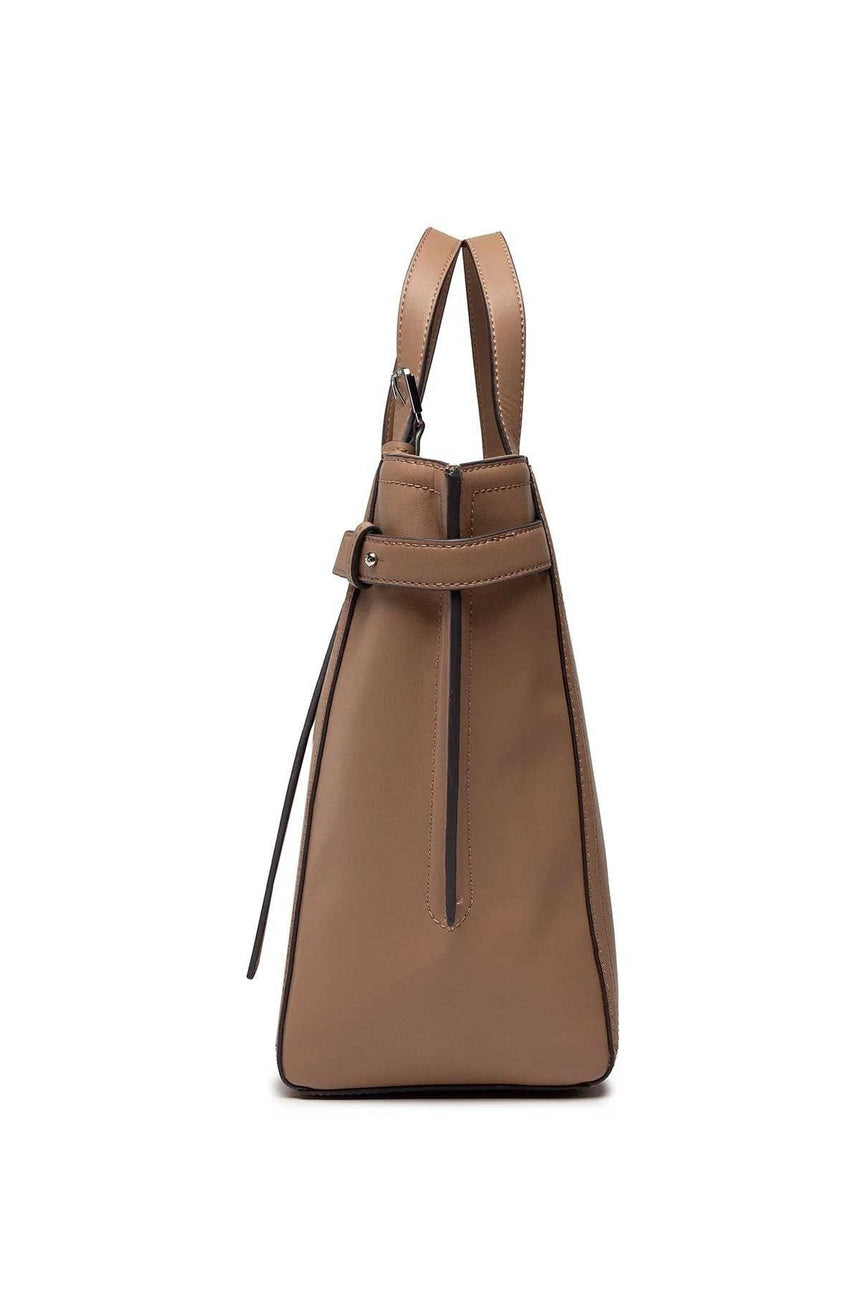 Calvin Klein Minimal Hardware Kadın Omuz Çantası Khaki