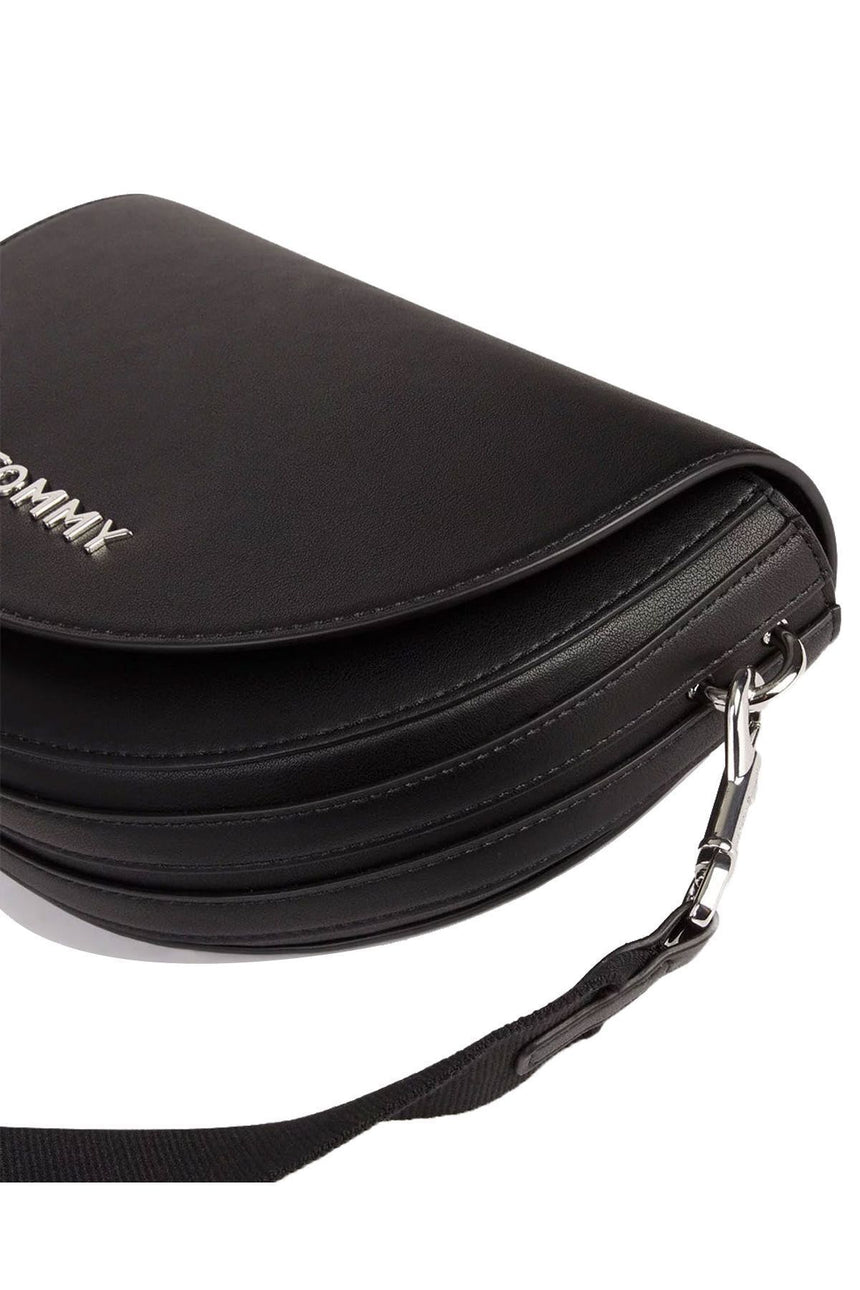 Tommy Hilfiger Staple Saddle Çapraz Askılı Kadın Çantası Black