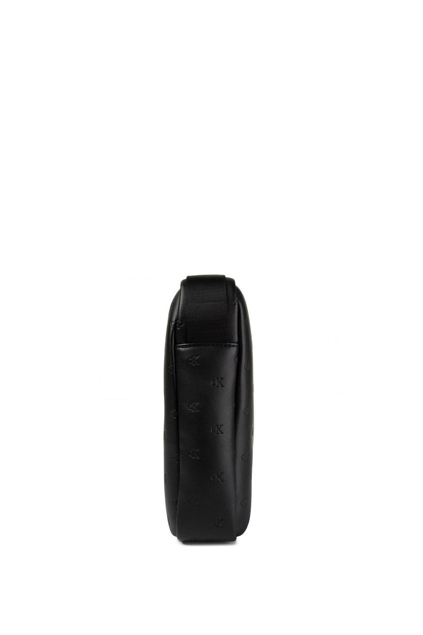 Calvin Klein Smooth Essentials Mono Flat P Çapraz Askılı Erkek Çanta Black