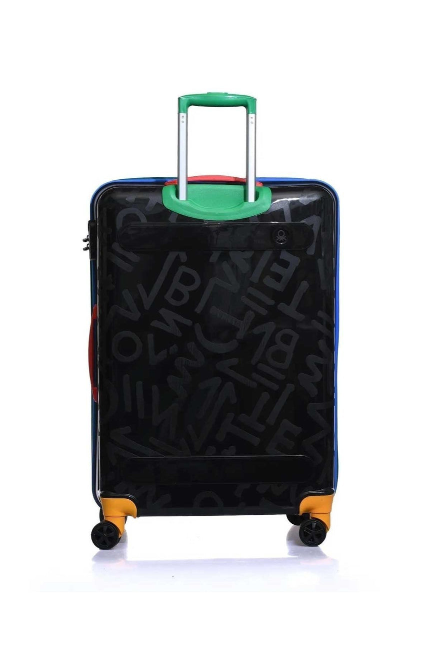 Benetton Büyük Boy 70 Cm Valiz Siyah