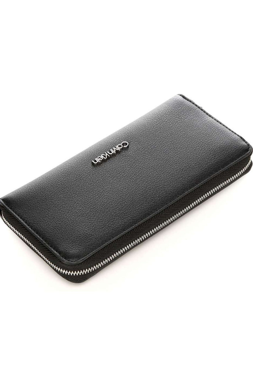 Calvin Klein Must Ziparound Wallet Lg Kadın Cüzdanı Black