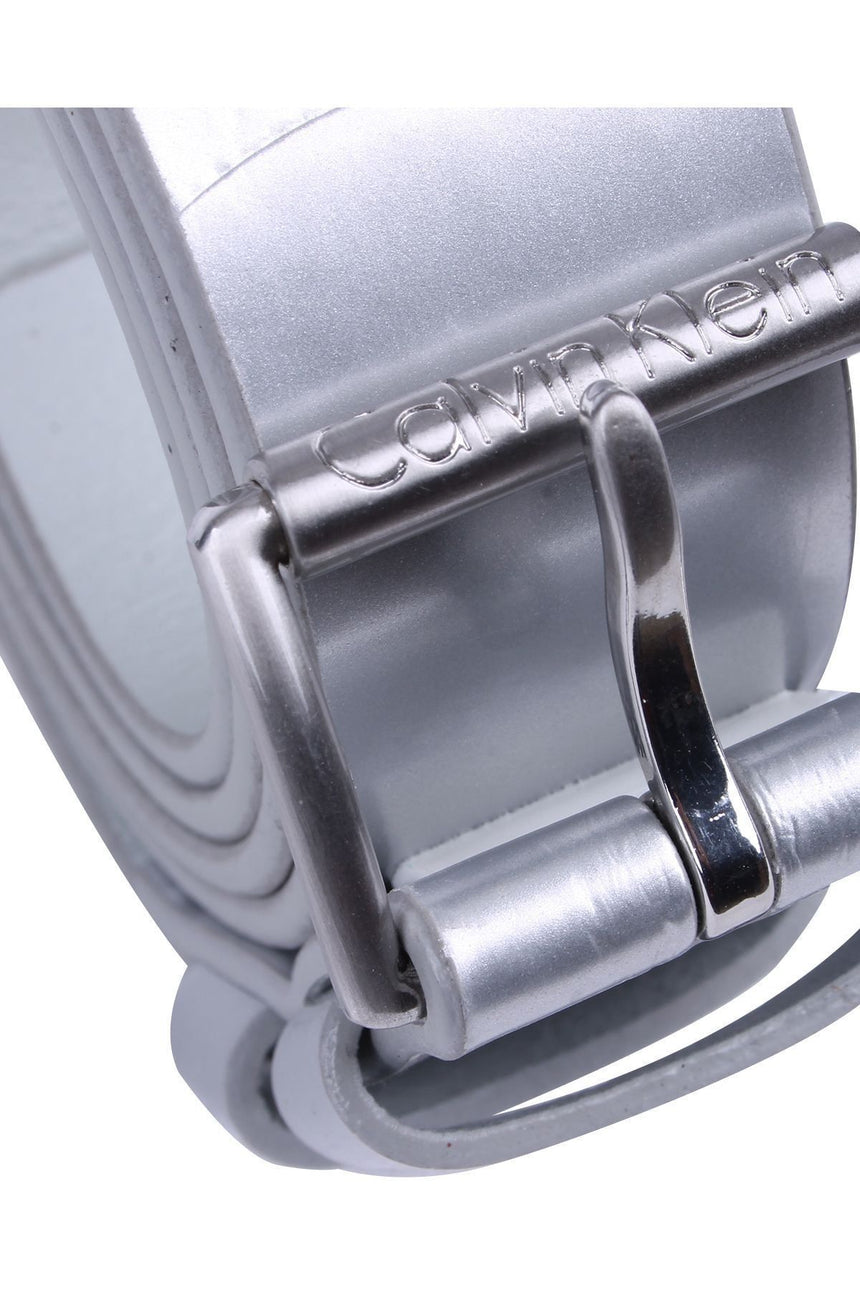 Calvin Klein Maggie 100 cm Kadın Kemer Silver