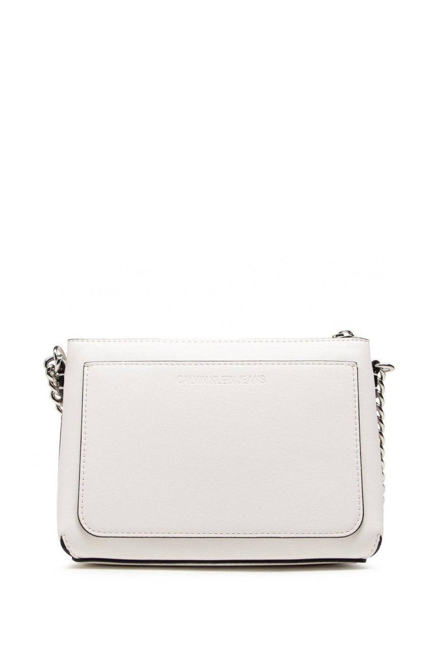 Calvin Klein Ckj Sculpted Mono Çapraz Askılı Kadın Çantası Bright White