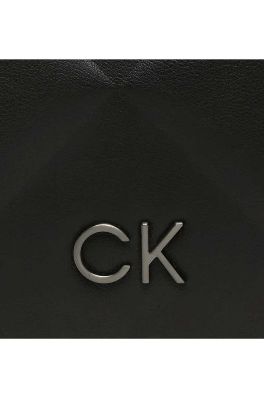 Calvin Klein Re-Lock Ouılt Kadın Omuz Çantası Black