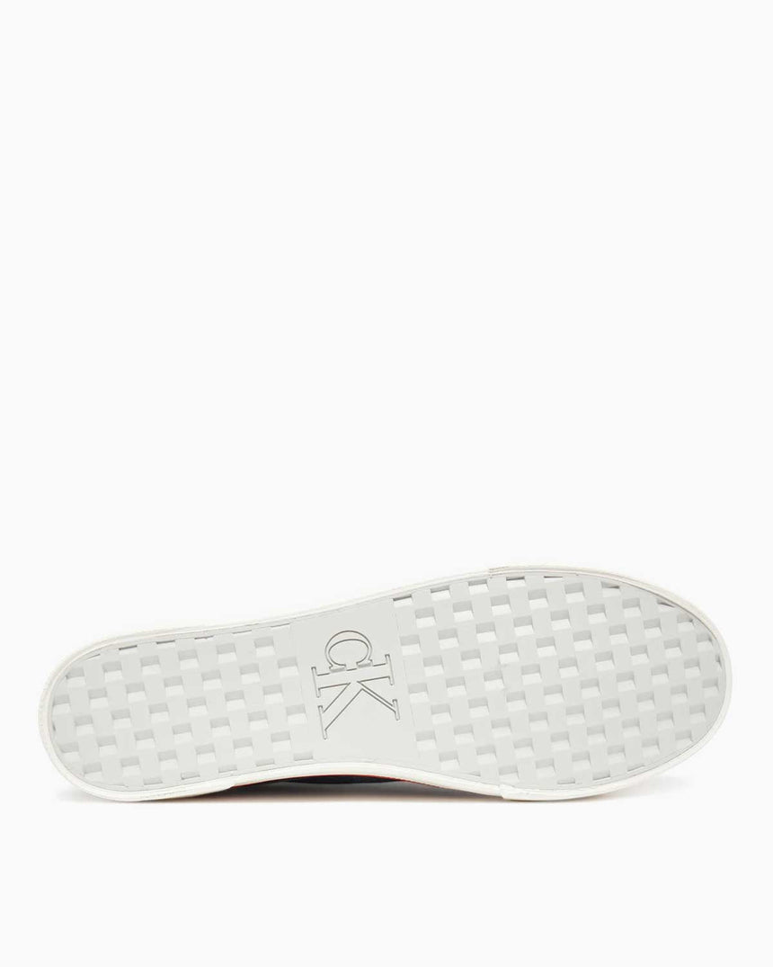 Calvin Klein Monaco Düşük Bilek Erkek Sneaker Calvin Navy/Bright White/Tigerlily