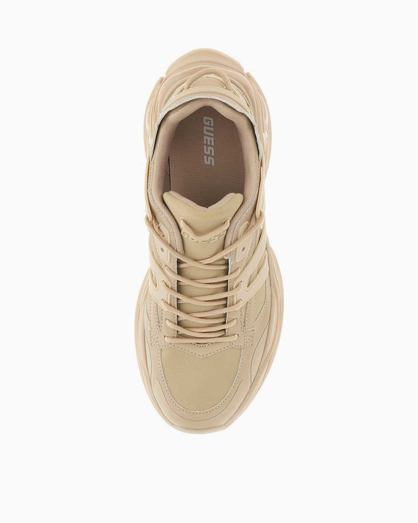 Guess Belluna Low Bağcıklı Sneaker Beige