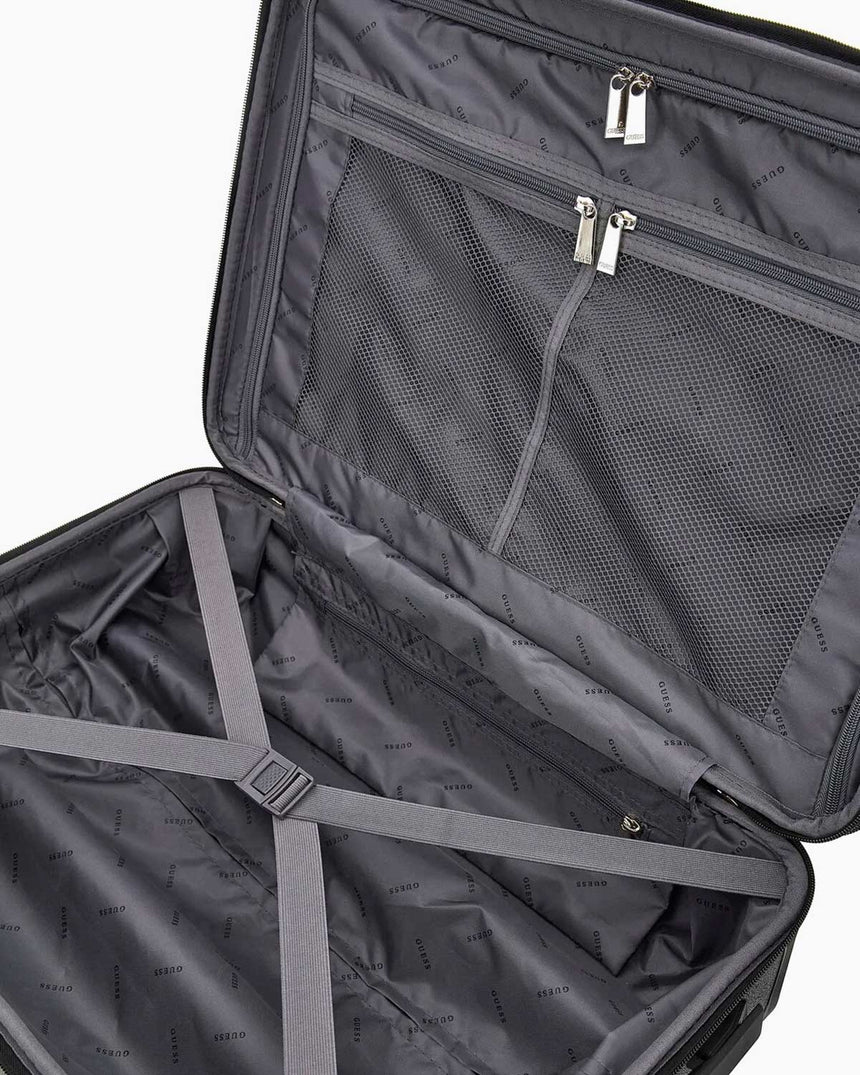 Guess Le Disko 18 In 8-Whe Travel Kabin Boy Valiz Black