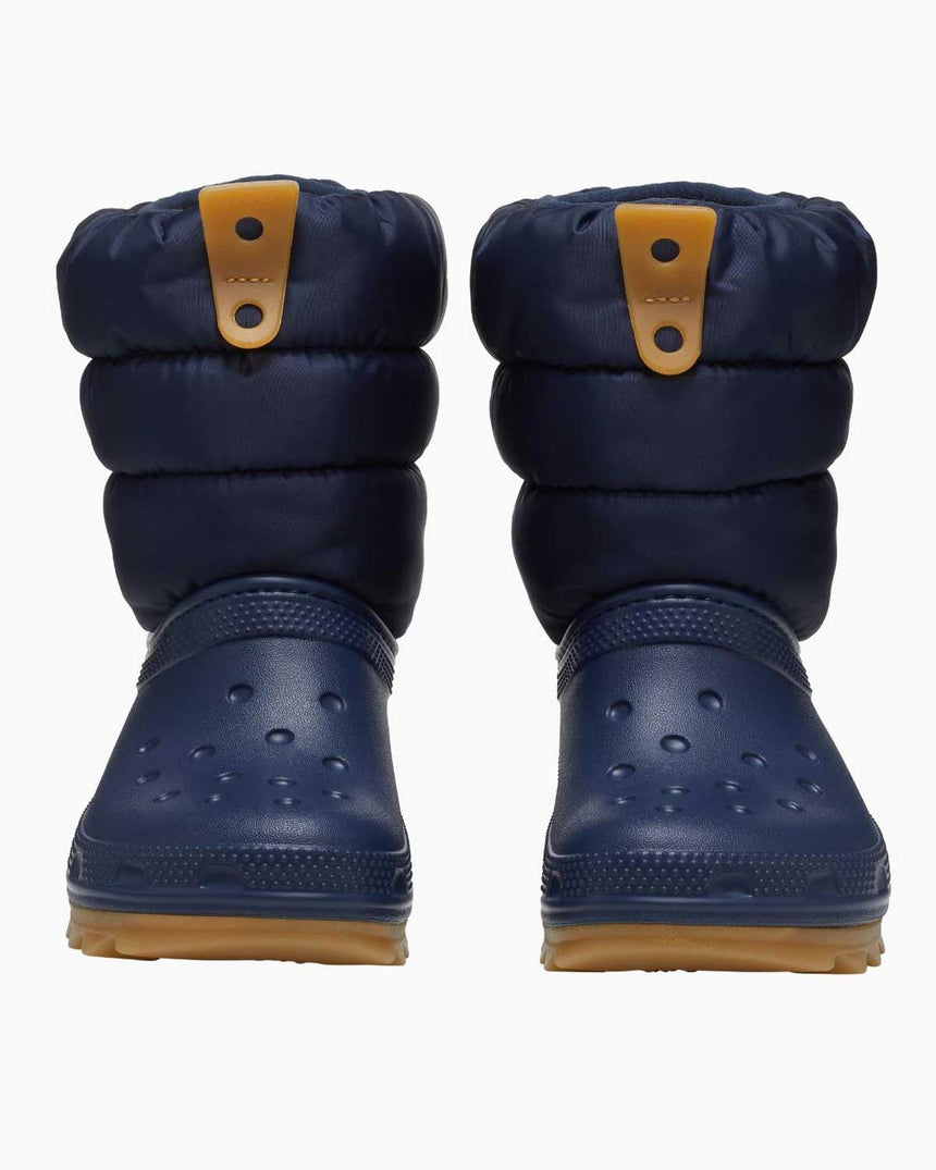 Crocs Classic Neo Puff Çocuk Kar Botu Navy