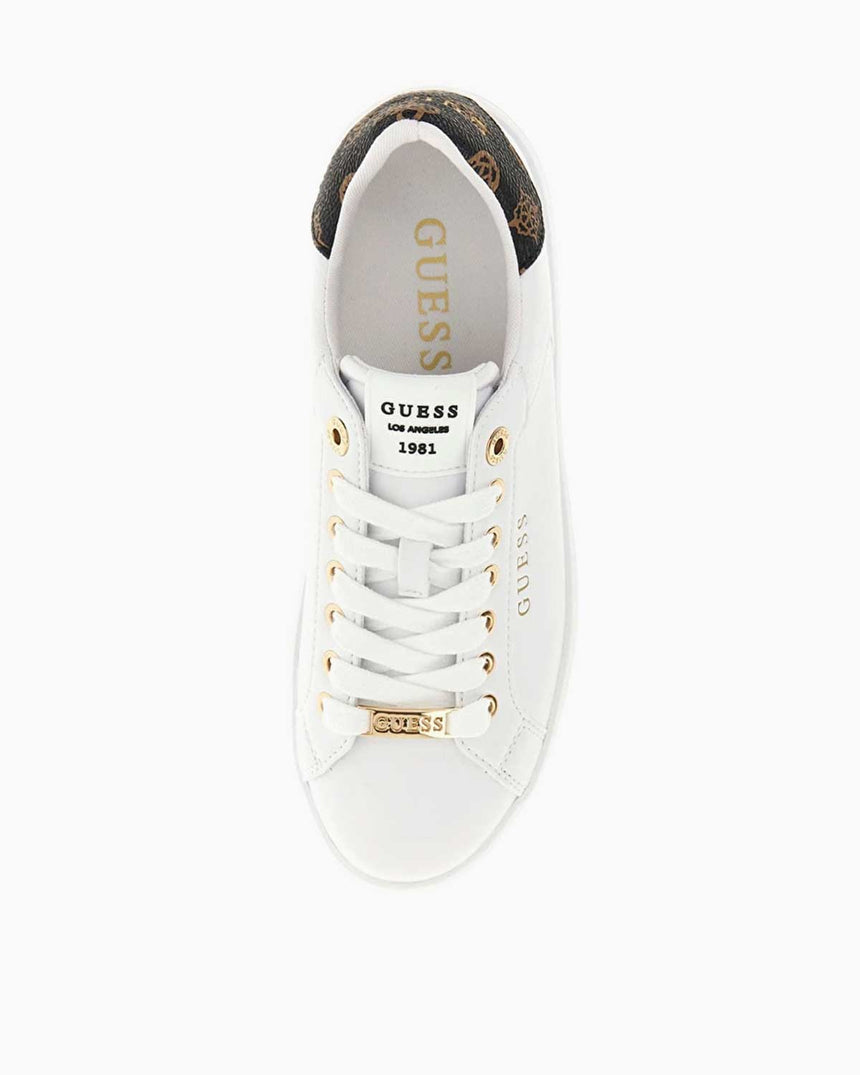 Guess Cupsole Logolu Sneaker White