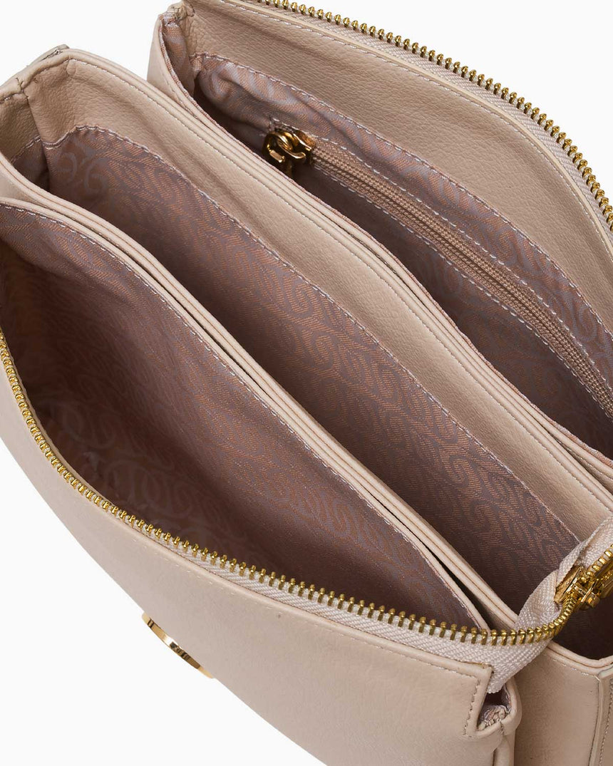 Us Polo Assn Çıkarılabilir Askılı Çapraz Çanta Bej