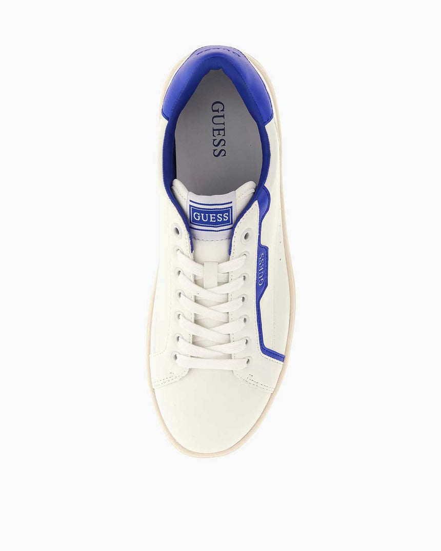 Guess Vinci Bağcıklı Sneaker White Blue