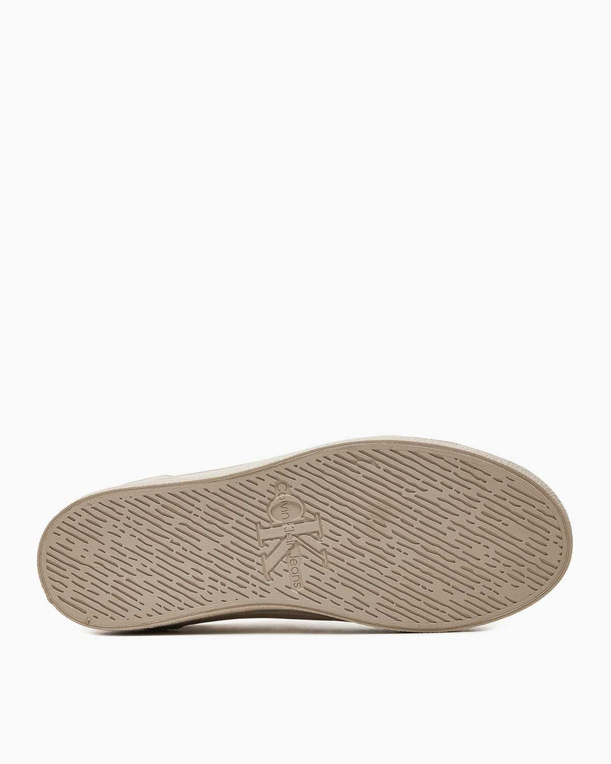 Calvin Klein Flatform Lace Up Sneakers Creamy White/Eggshell