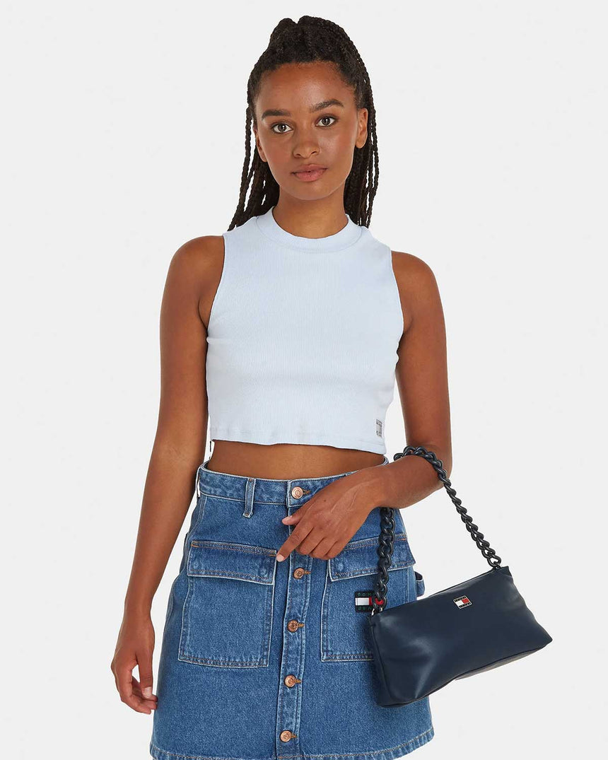 Tommy Hilfiger City Flap Crossover Zincirli El Çanta