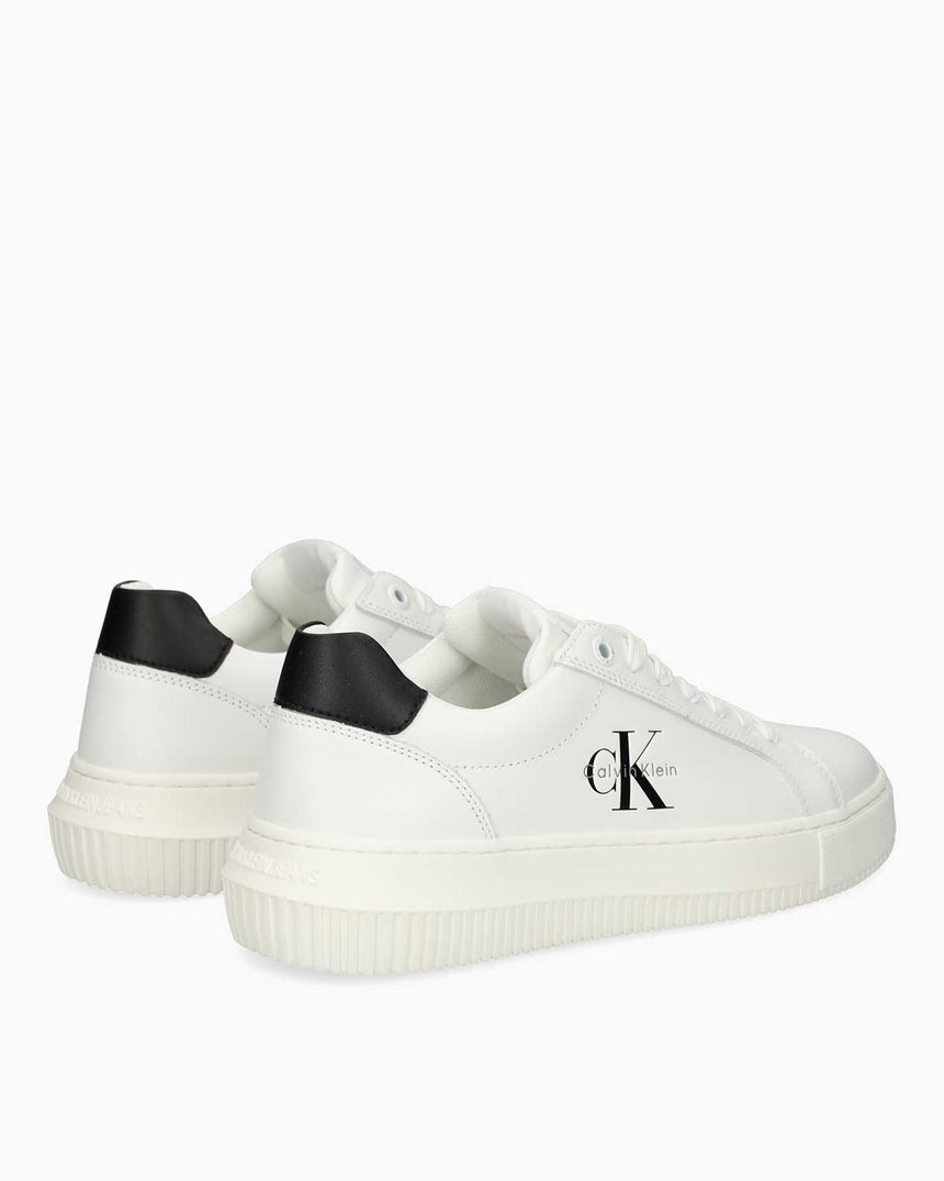 Calvin Klein Malmo Kısa Kalın Taban Kadın Sneaker Bright White/Black