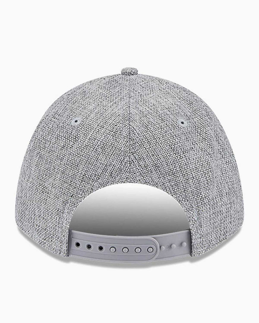 New Era Cotton Weave NY Unisex Şapka Gri