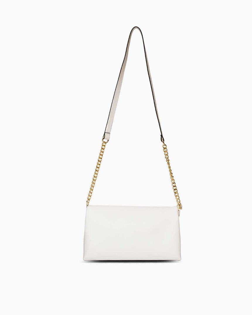 Us Polo Assn Zincir Detaylı Çapraz Askılı Çanta Beyaz