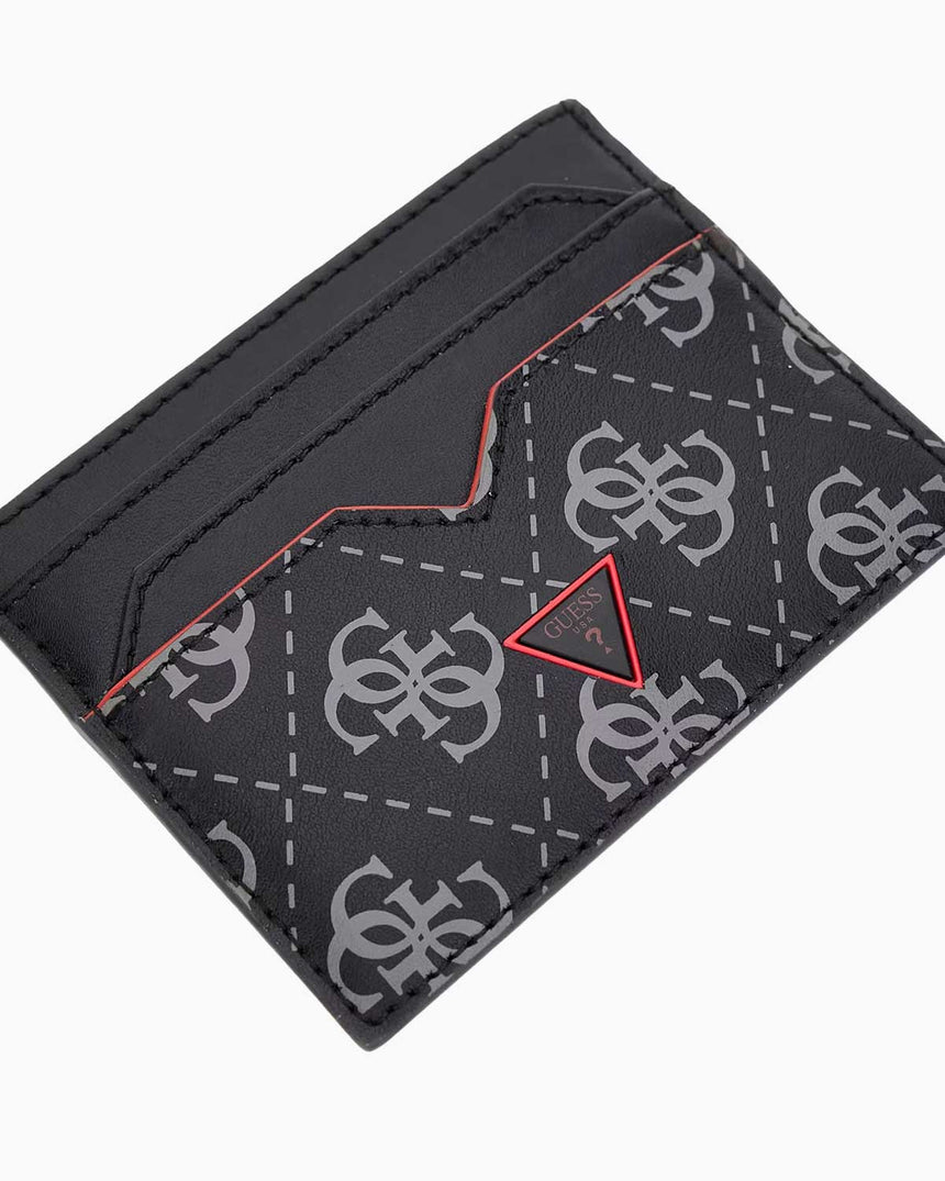 Guess Milano Triangle Cüzdan Dark Black