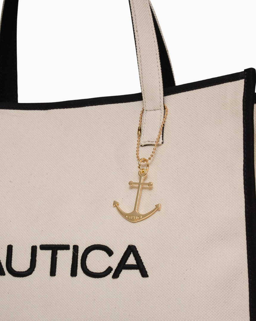 Nautica Ladies Çapraz Askılı Çanta Bej - Siyah