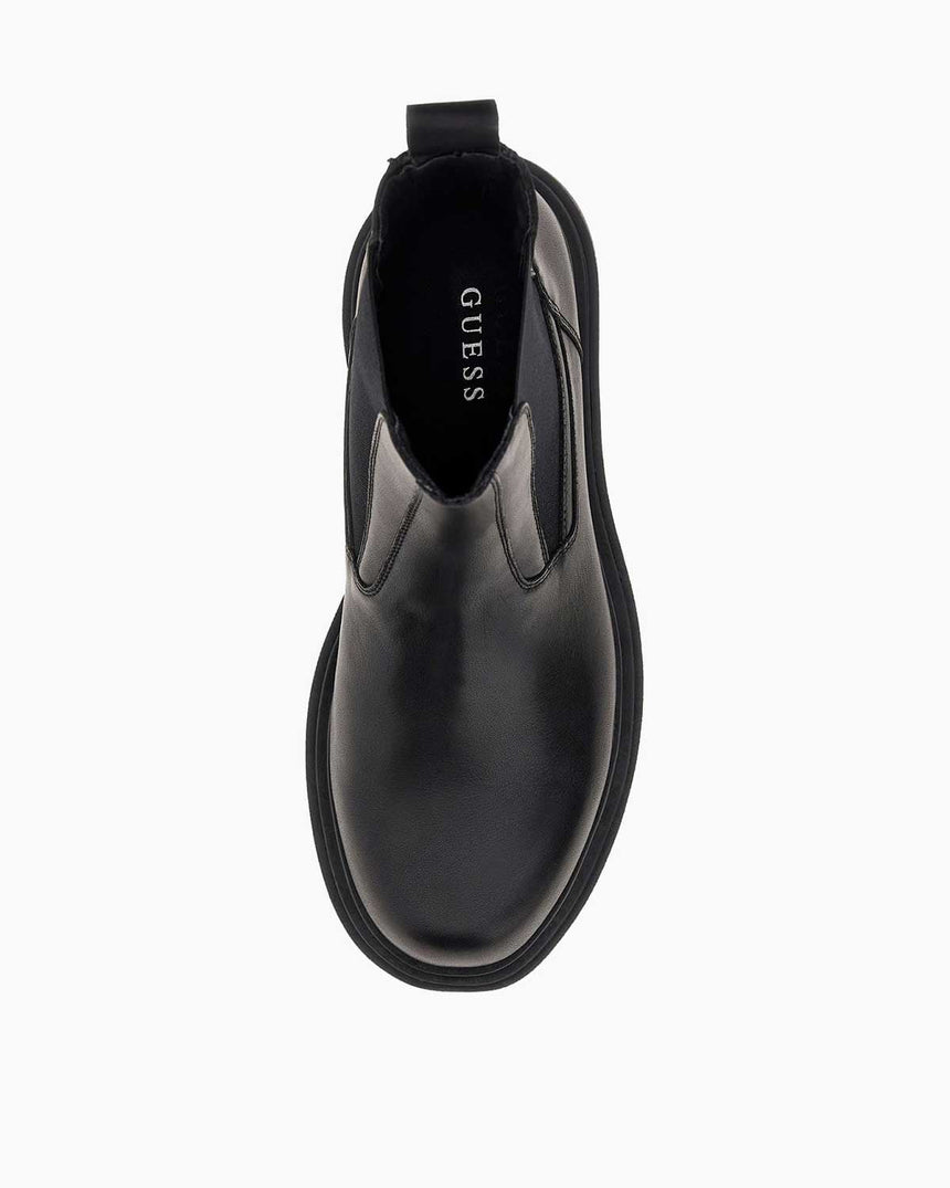 Guess Fergie Erkek Deri Karışımlı Bot Black