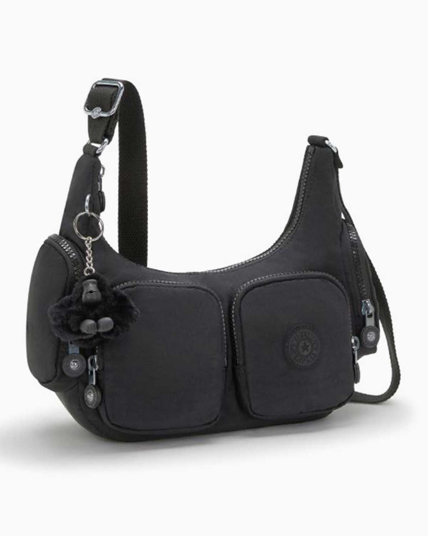Kipling Rikka S Çapraz Askılı Çanta Black Noir