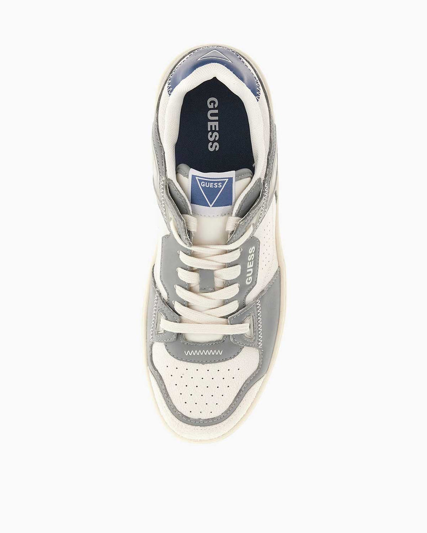 Guess Vincent Logolu Sneaker White/Grey/Blue