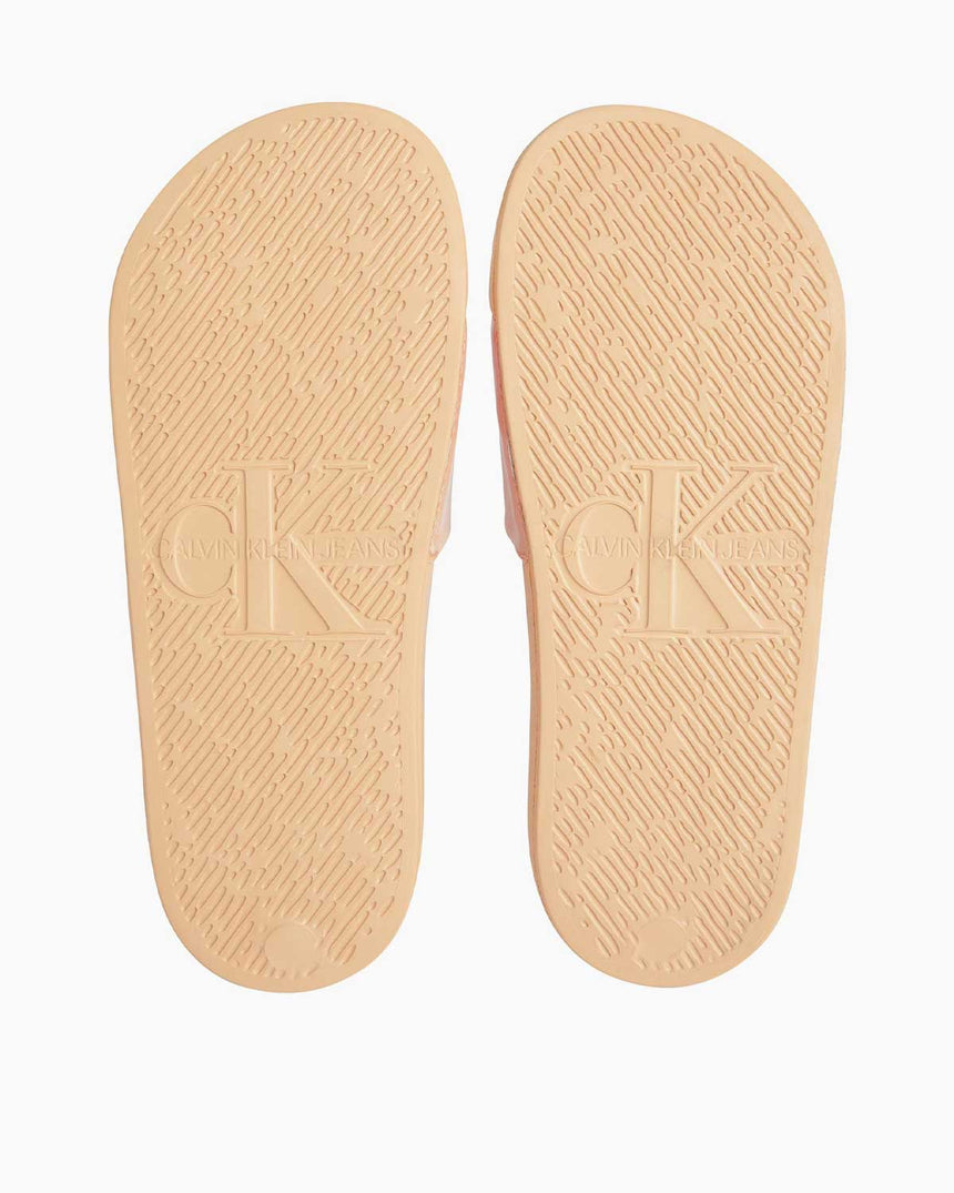 Calvin Klein Slide Tpu Jelly Mg Wn Kadın Terlik Peach Dream
