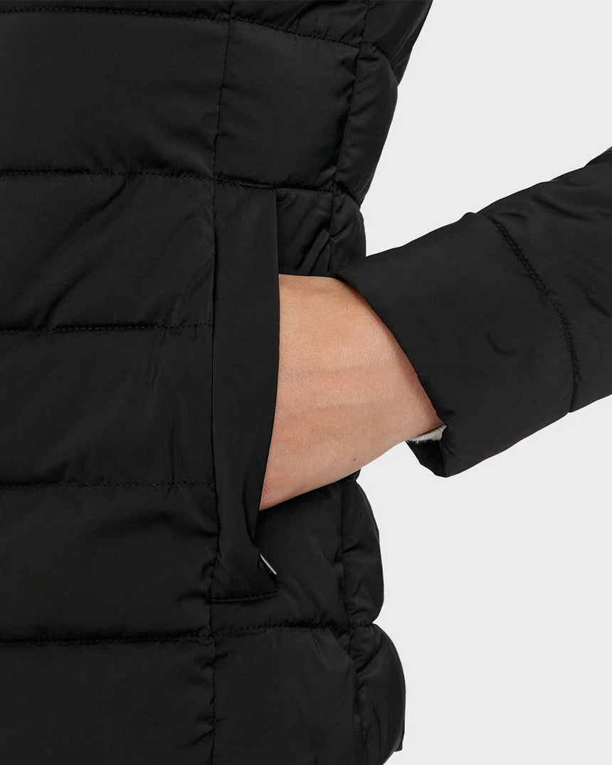 Guess Solid Kadın Aktif Şişme Mont Jet Black A996