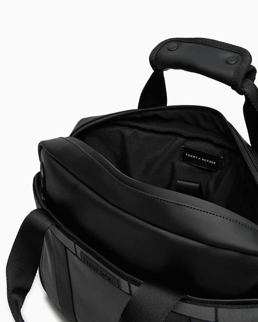 Tommy Hilfiger Monotype Computer Bag Black