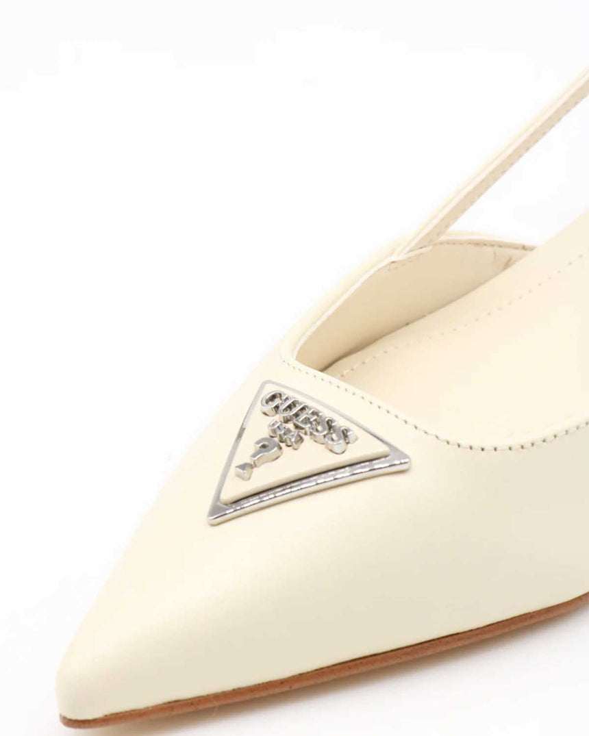 Guess Jesson Dress Shoes Topuklu Ayakkabı Cream