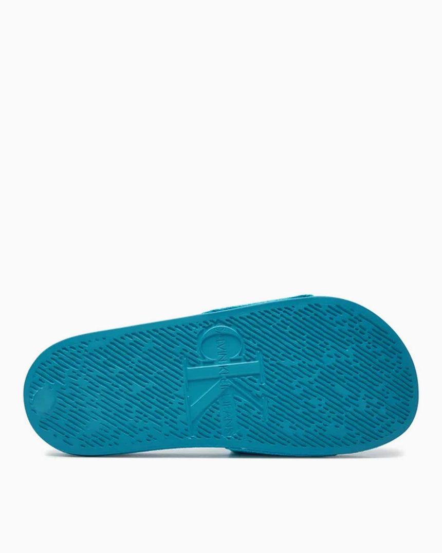 Calvin Klein Slide Monogram Flip Flops Logolu Terlik Blue