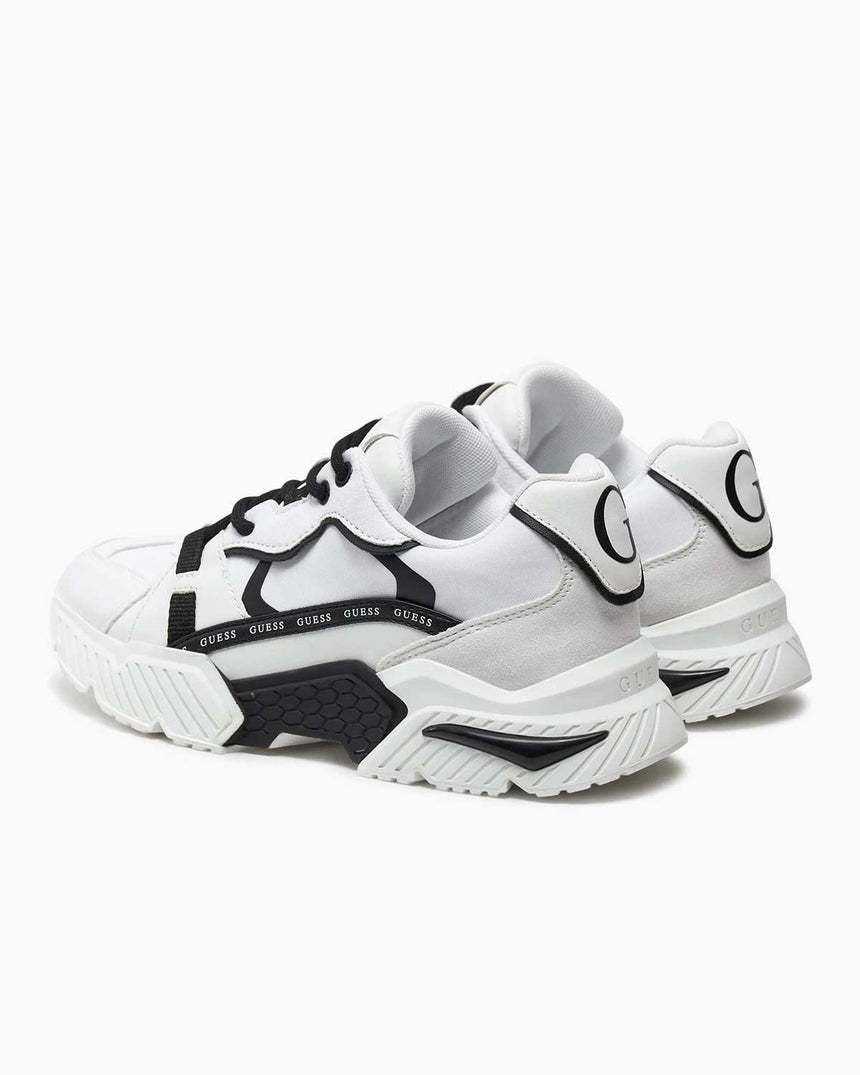 Guess Carrli Runner Sneaker White - Black