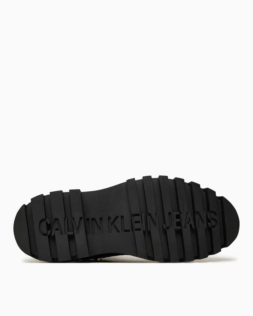 Calvin Klein Jeans Flatform Low Boots Triple Black