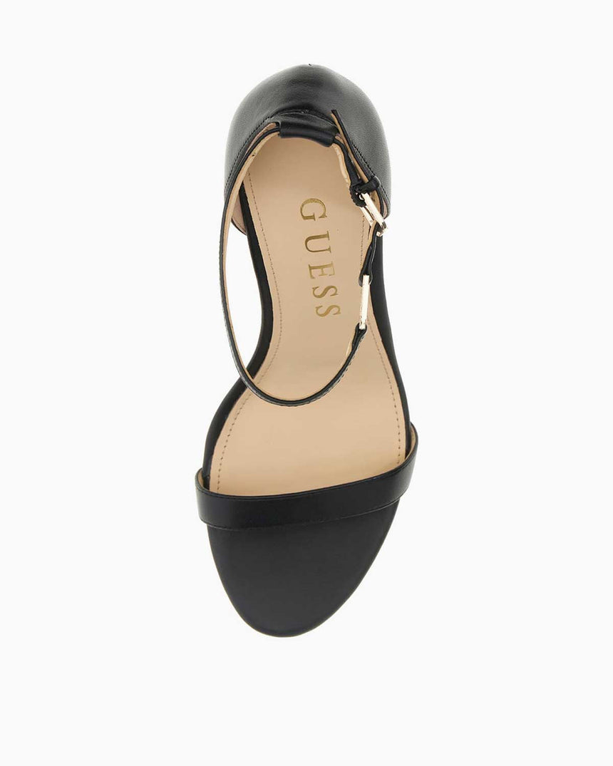 Guess Kabail3 Logo Detaylı Topuklu Ayakkabı Black