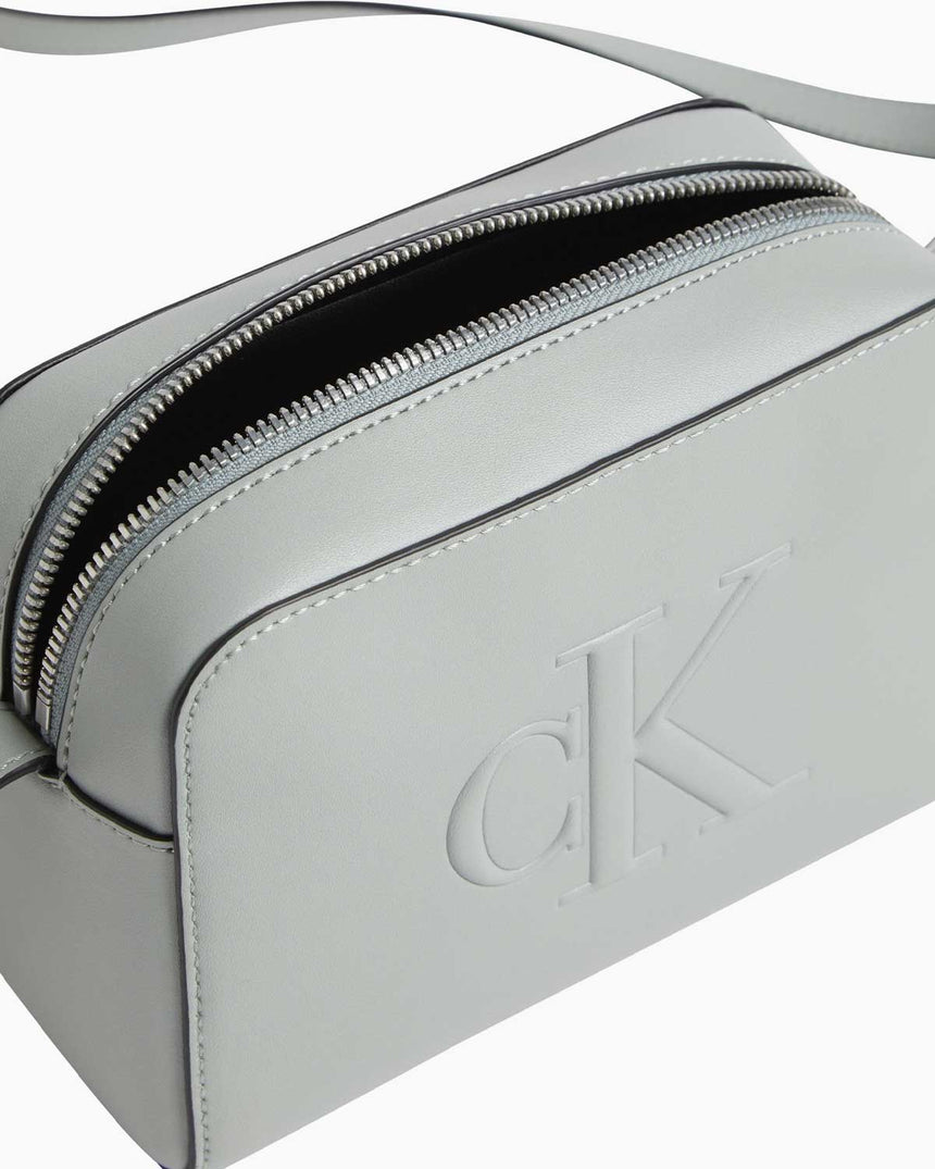 Calvin Klein Sculpted Camera Bag Çapraz Askılı Çanta Slate Gray