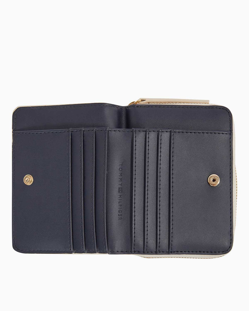 Tommy Hilfiger Logotape Medium Cüzdan Sugarcane