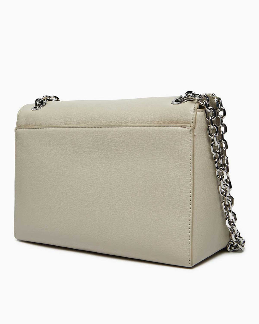 Calvin Klein Convertible Shoulder Zincir Detaylı Omuz Çantası Gray Morn