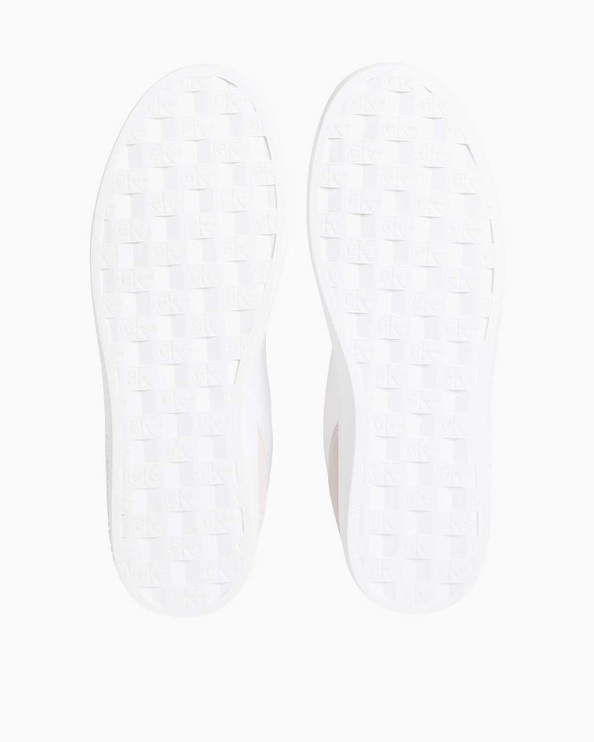Calvin Klein Classic Cupsole Canvas Ayakkabı Bright White/Eggshell
