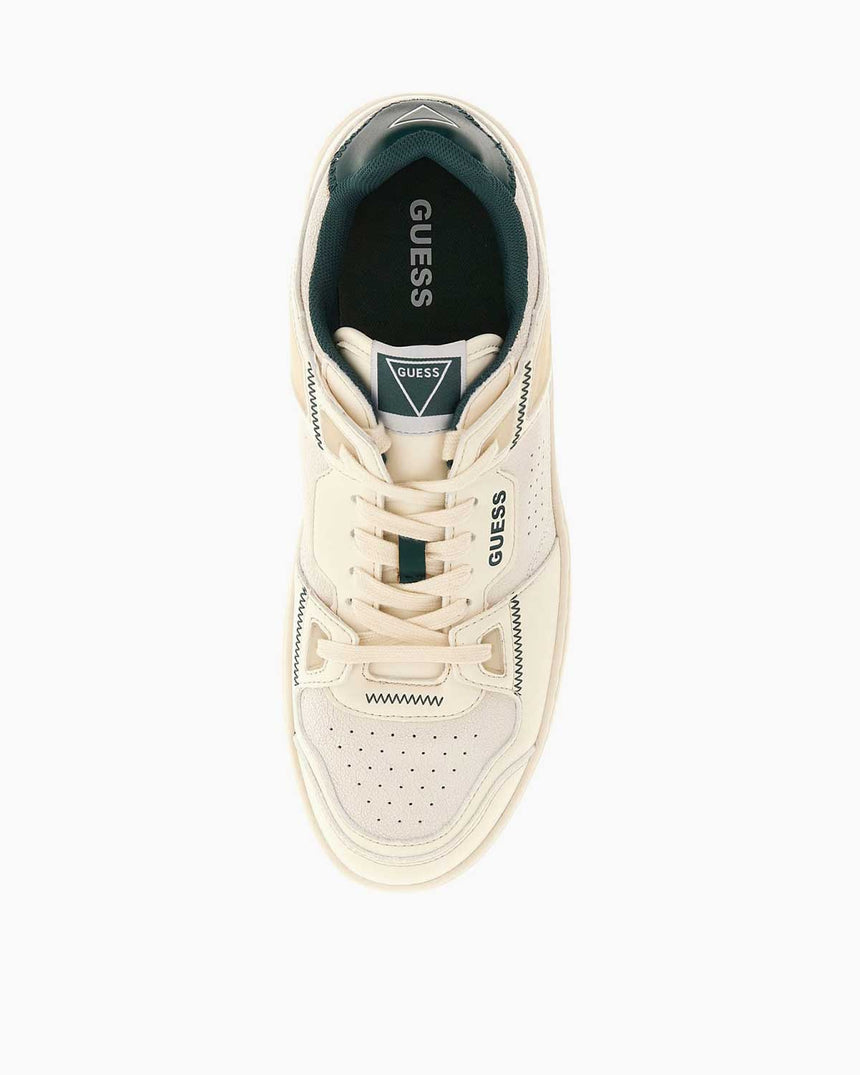 Guess Vincent Logolu Sneaker White - Green