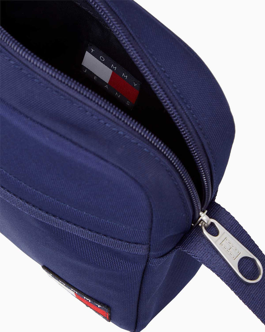 Tommy Hilfiger Ess Daily Sportwear Askı Logo Detaylı Çapraz Askılı Çanta Yale Navy