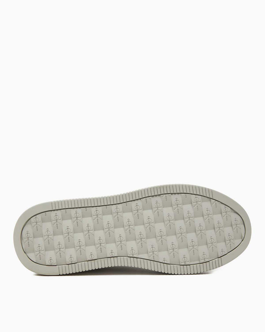 Calvin Klein Bold Platform Low Lace Up Sneakers Bright White/Silver