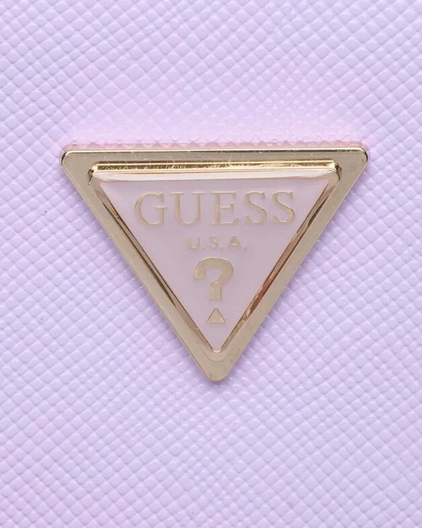 Guess Matilde Dome Satchel Kadın El Çantası Lavender