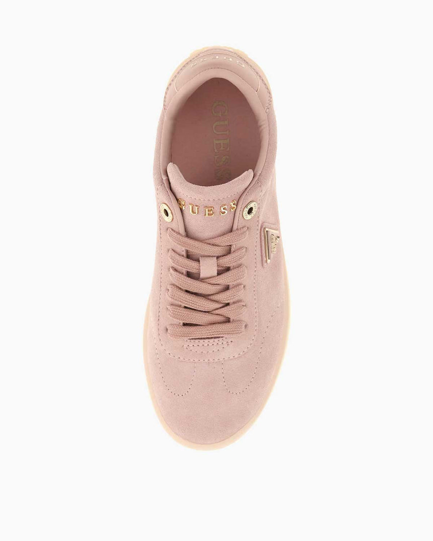 Guess Jazlie Nubuk Deri Sneaker Rose