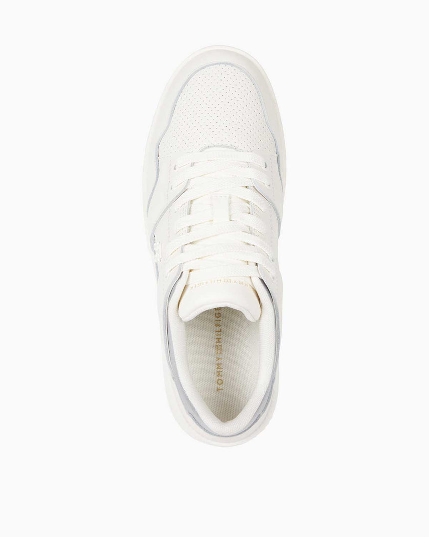 Tommy Hilfiger Feminine Basket Sneaker Ivory Petal