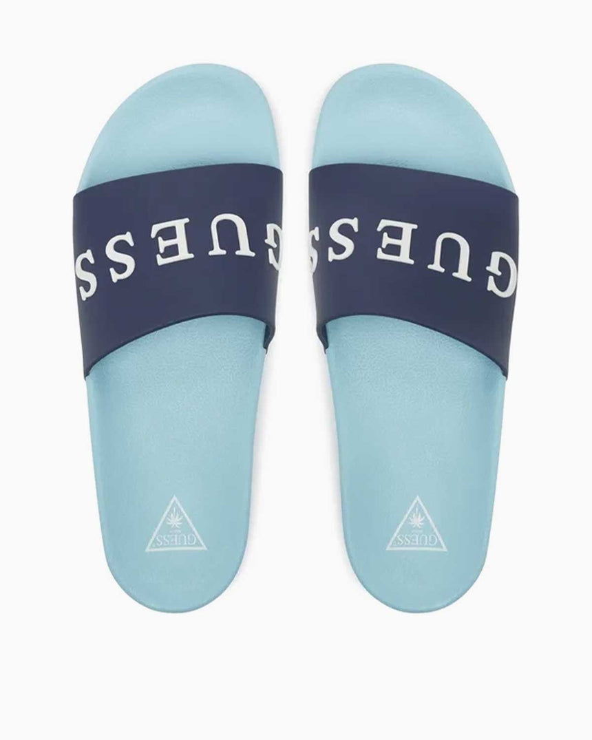 Guess Logo Yazılı Terlik Ocean Relax And Smar