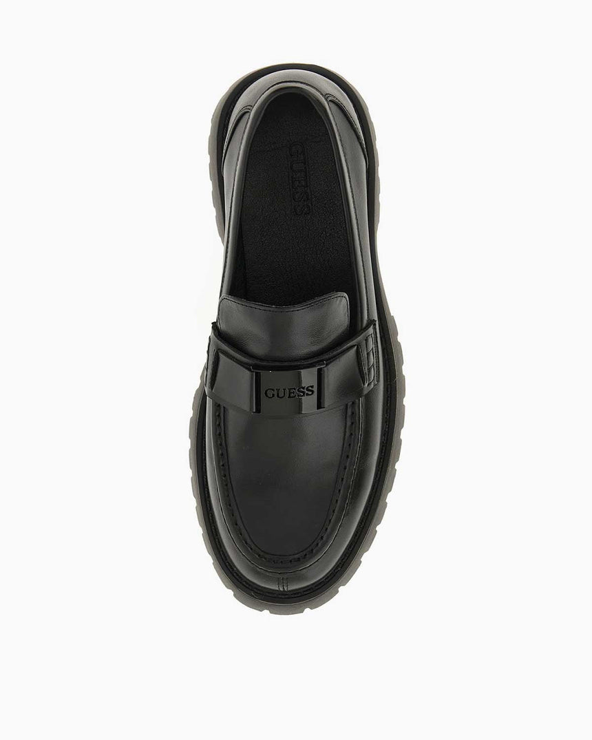 Guess Gorizia II Erkek Deri Makosen Black