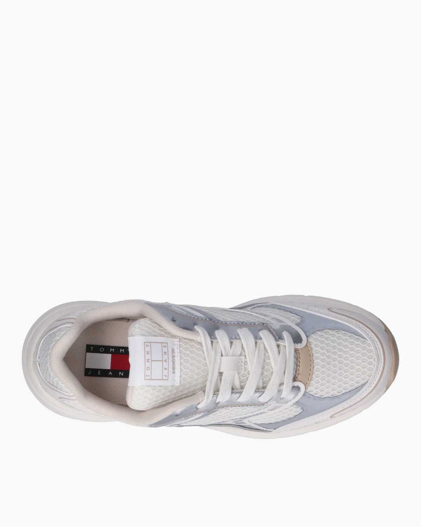 Tommy Hilfiger Arşiv 25 Kadın Sneaker Ivory/Gentle Gold