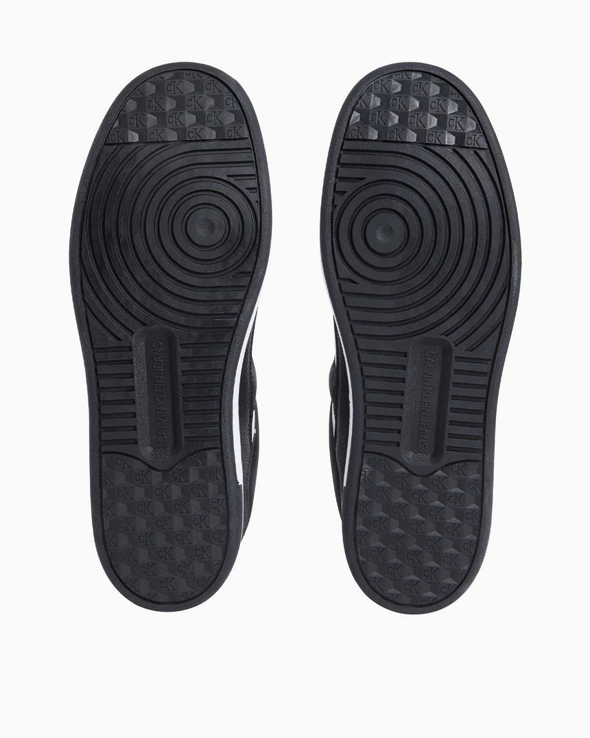 Calvin Klein Basket Cupsole Lace Up Sneaker Bright White/Black